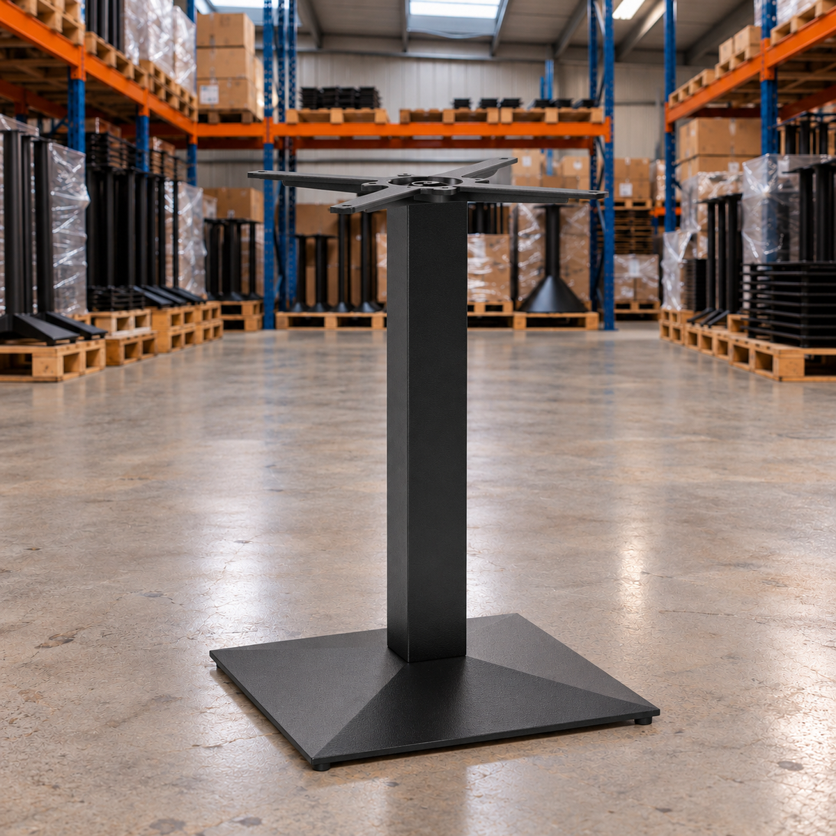 Dunmow Large Table Base – Dining Height - Restaurant Table & Chairs Direct