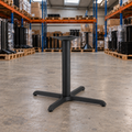Cross Table Base Medium – Dining Height - Restaurant Table & Chairs Direct