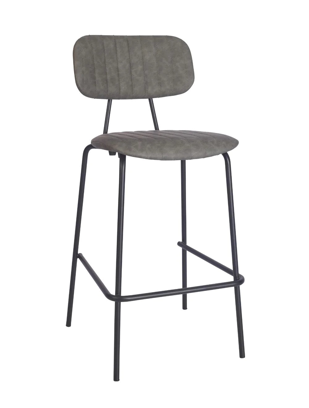 Chelsea Highchair Grey / Black Frame - Restaurant Table & Chairs Direct